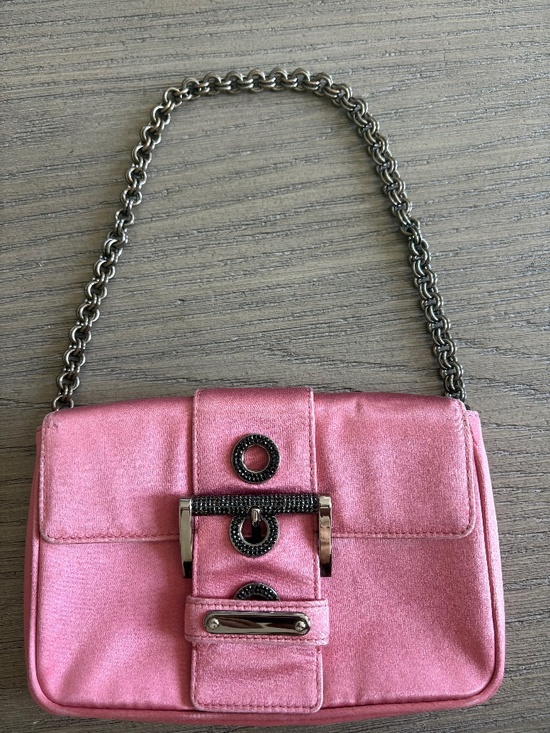 Prada Handbags - Vintage Prada Cleo Satin Mini Bag